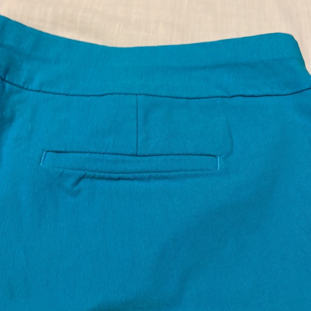 Chicos 2.5 Size 14 sky blue shorts 7” - Picture 5 of 14